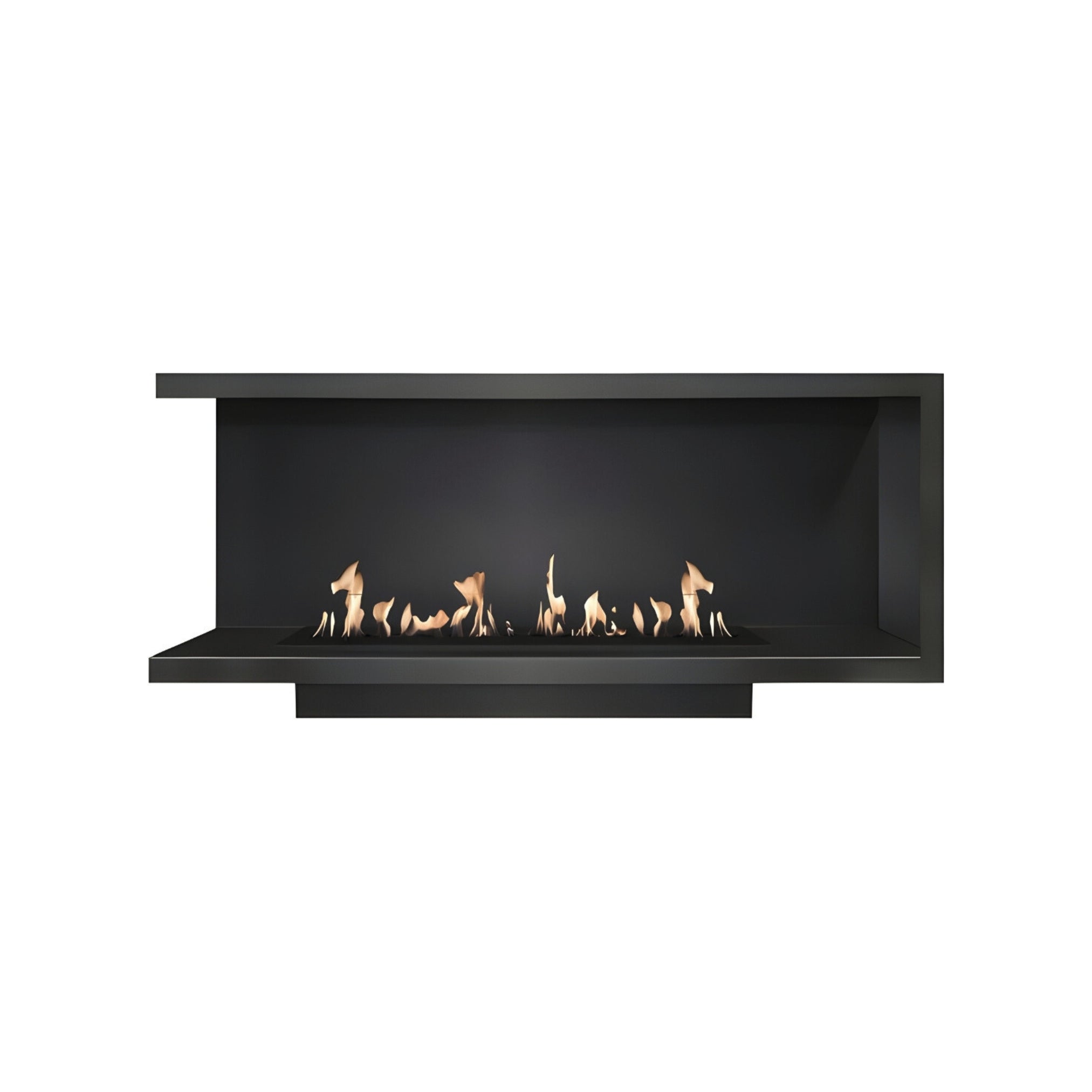 Base Links Inbouwhoekhaard 130 cm