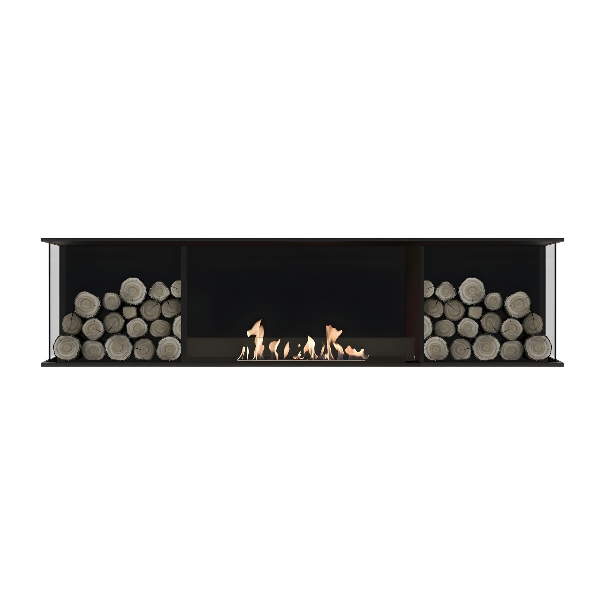 Main Deluxe Double Inbouwhaard 140 cm