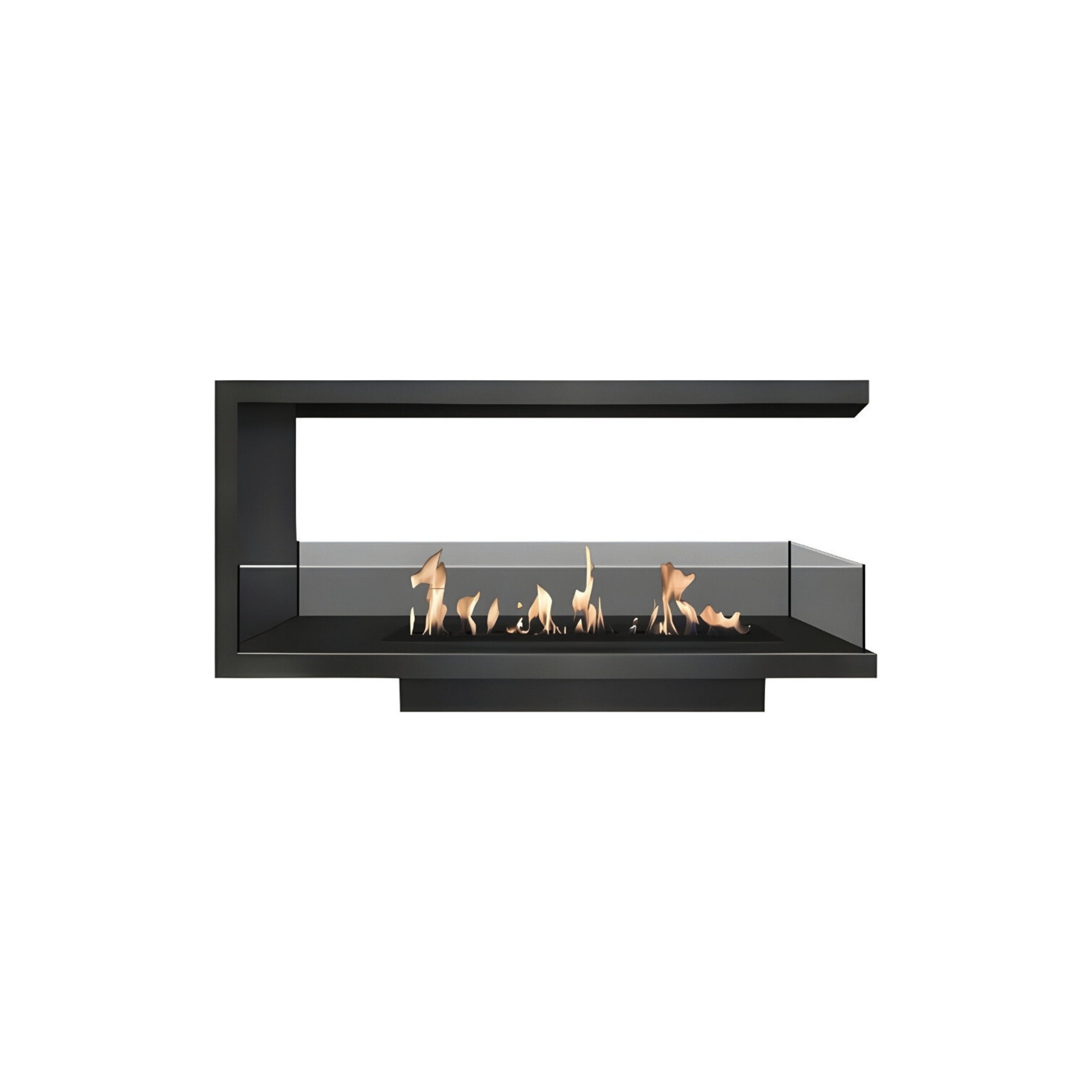 Saint U Vorm Driezijdig Inbouwhaard 50 cm