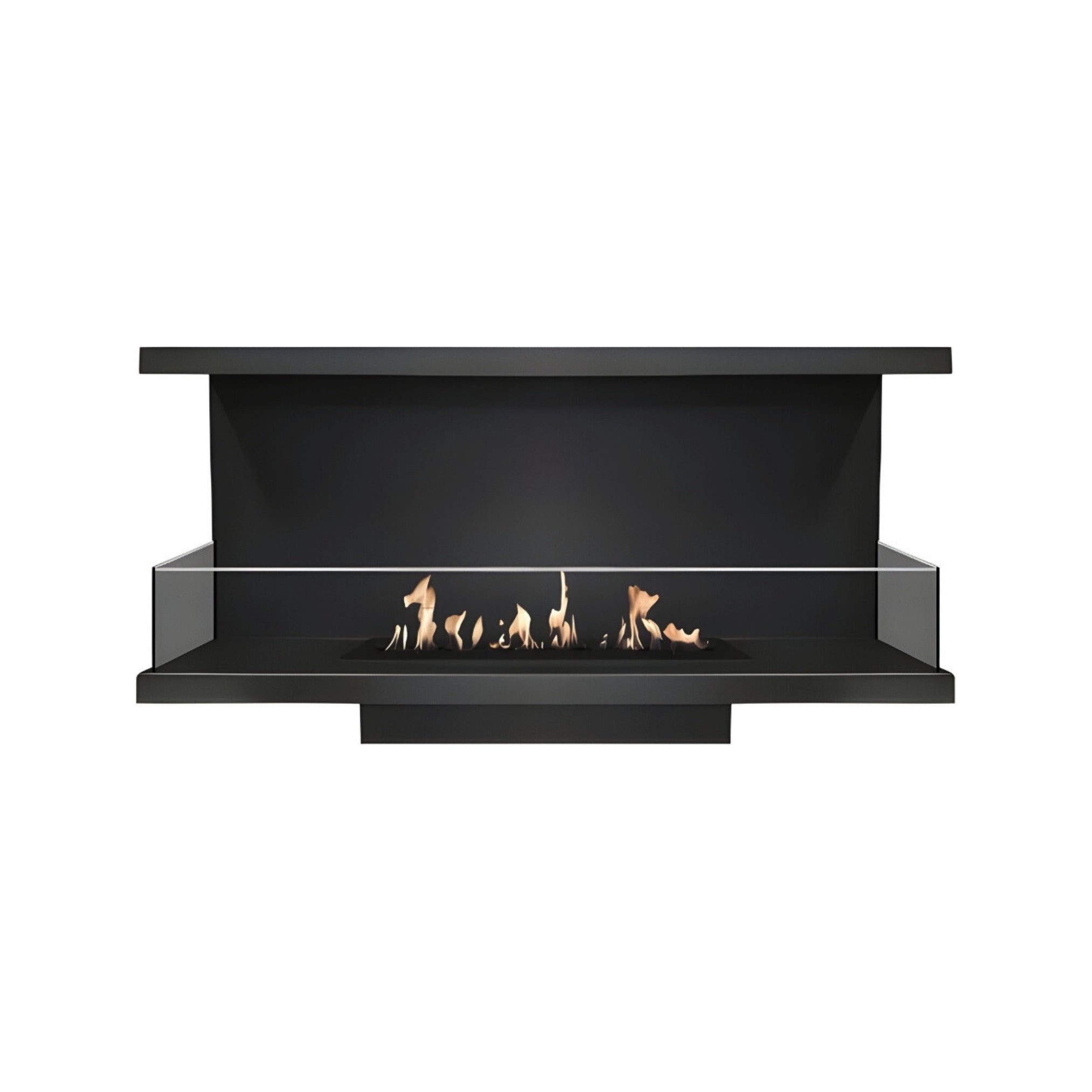 Made Driezijdig Inbouwhaard 60 cm