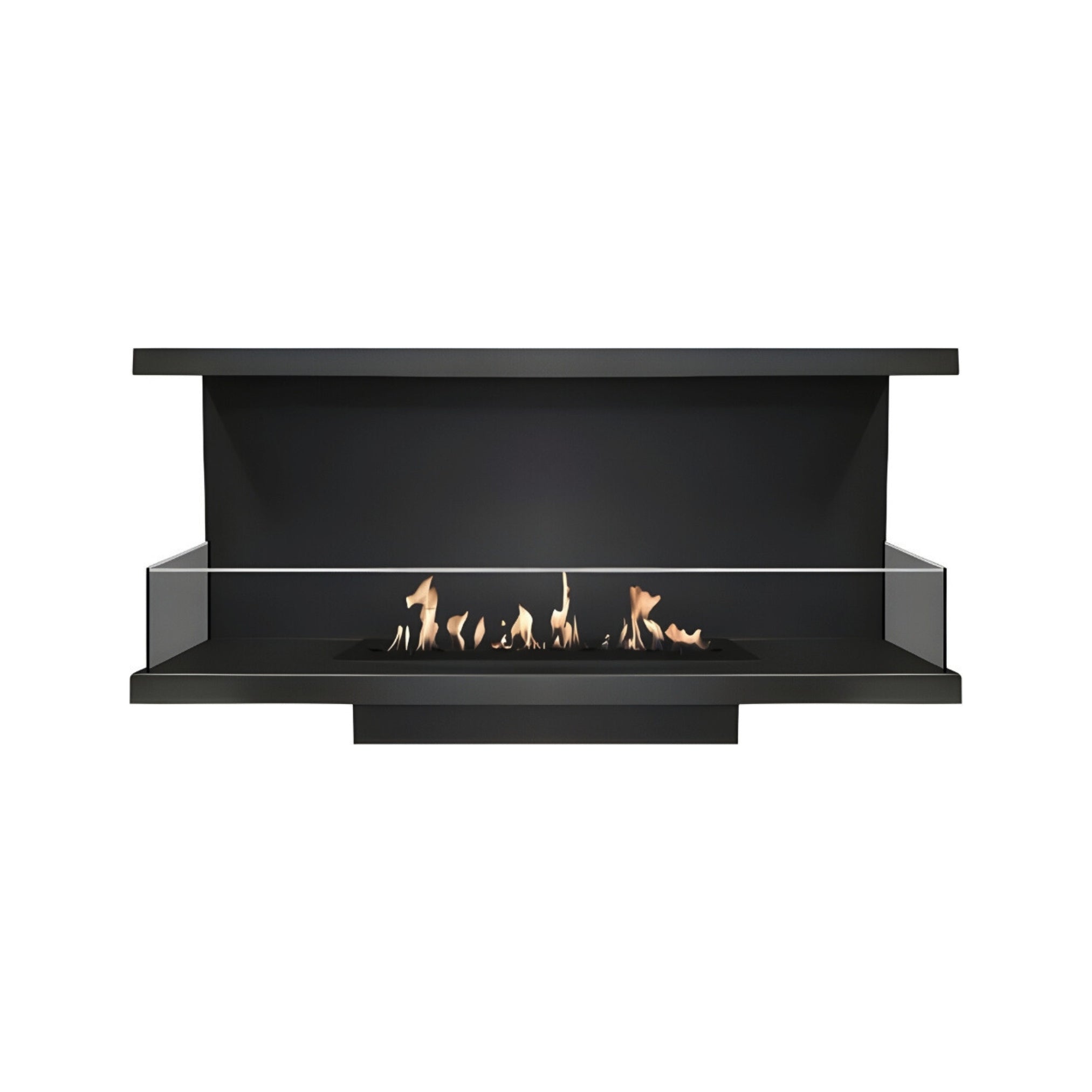 Made Driezijdig Inbouwhaard 70 cm
