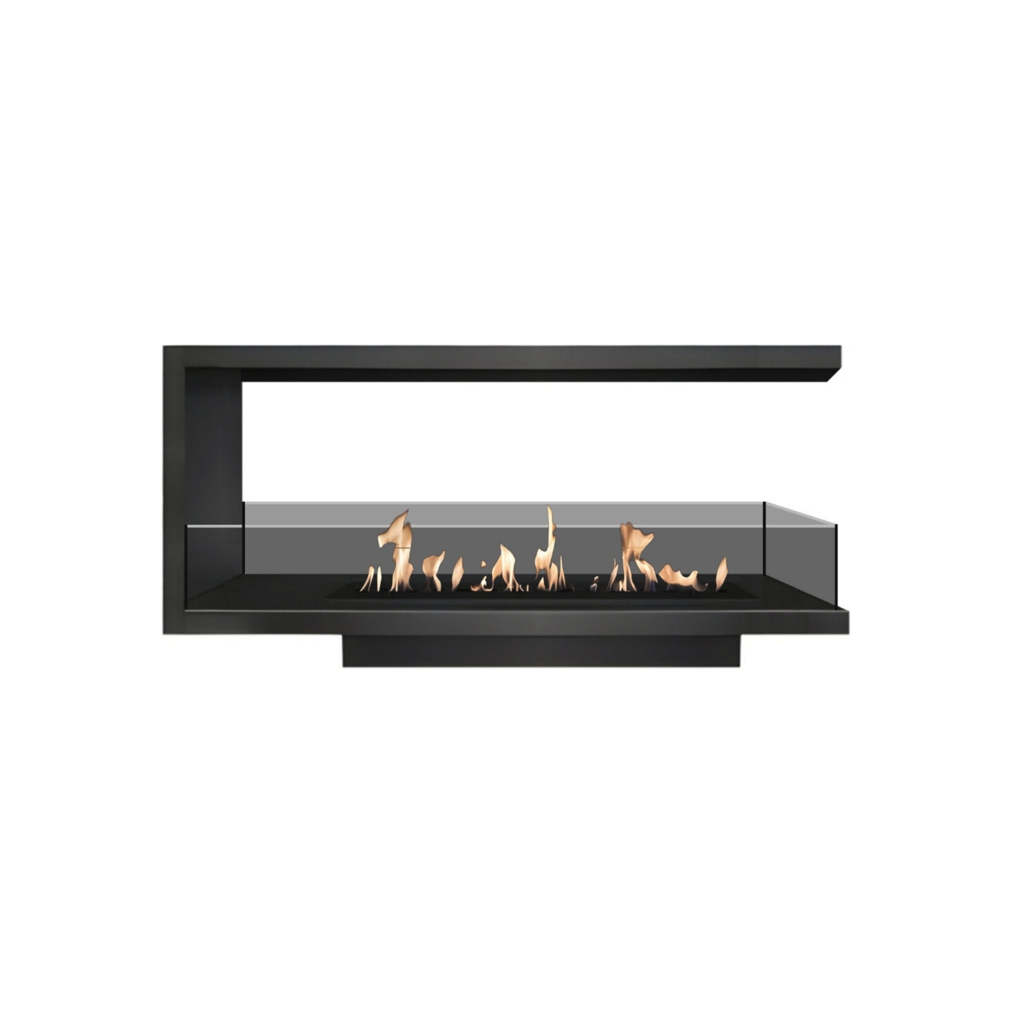 Saint U Vorm Driezijdig Inbouwhaard 70 cm