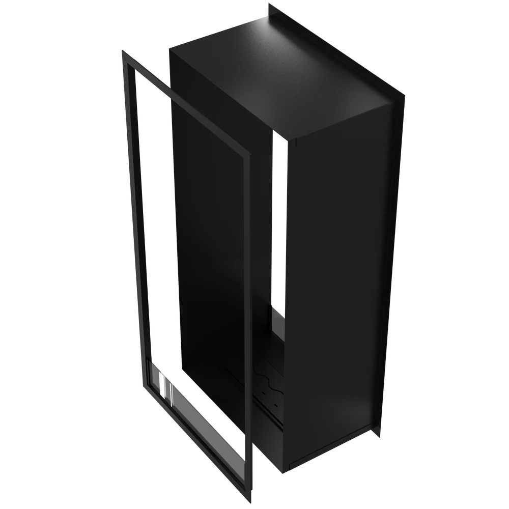 Fame Vertical Bio Ethanol Doorkijkhaard 90 x 140 cm