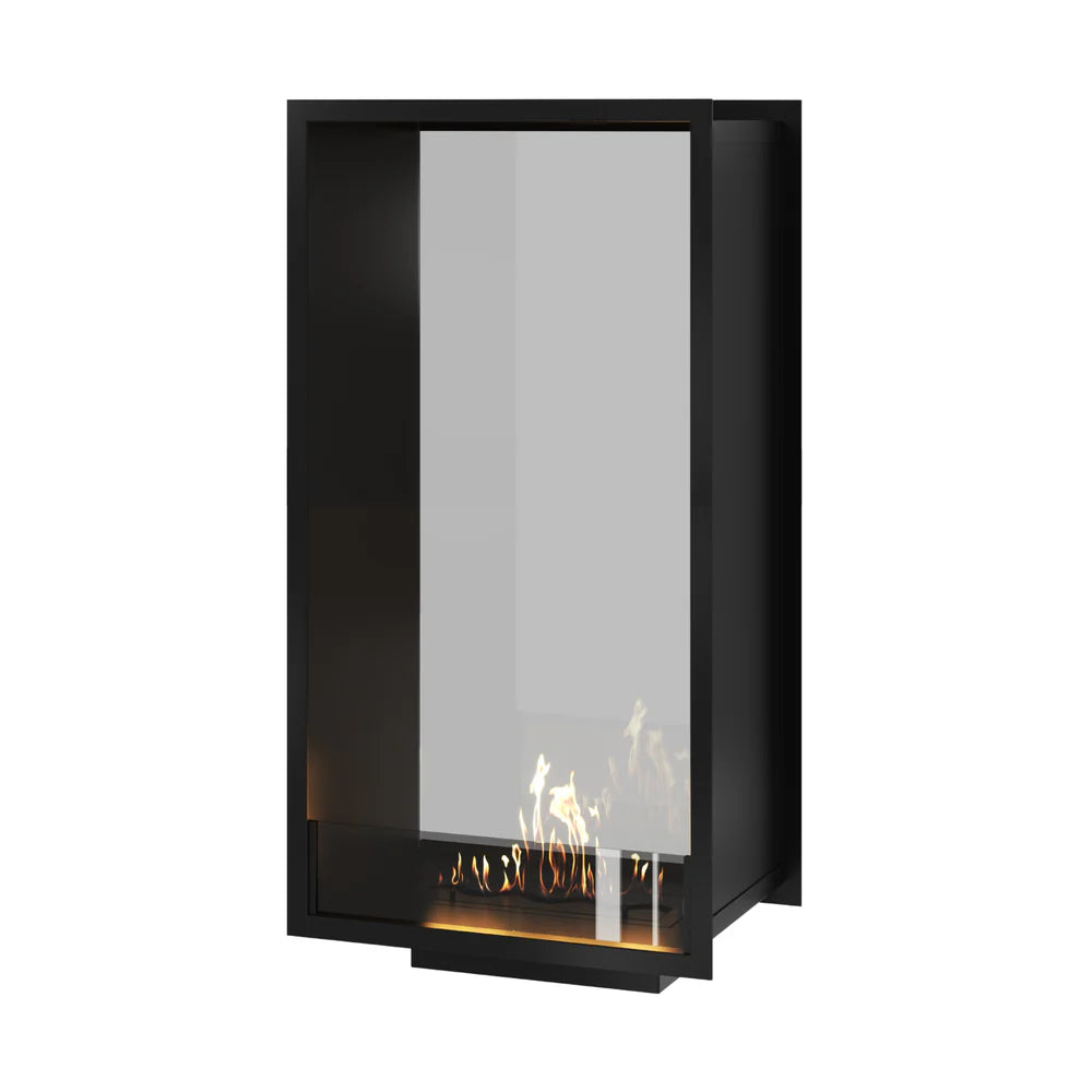Fame Vertical Doorkijkhaard Enkel Volle Glas 60 x 160 cm
