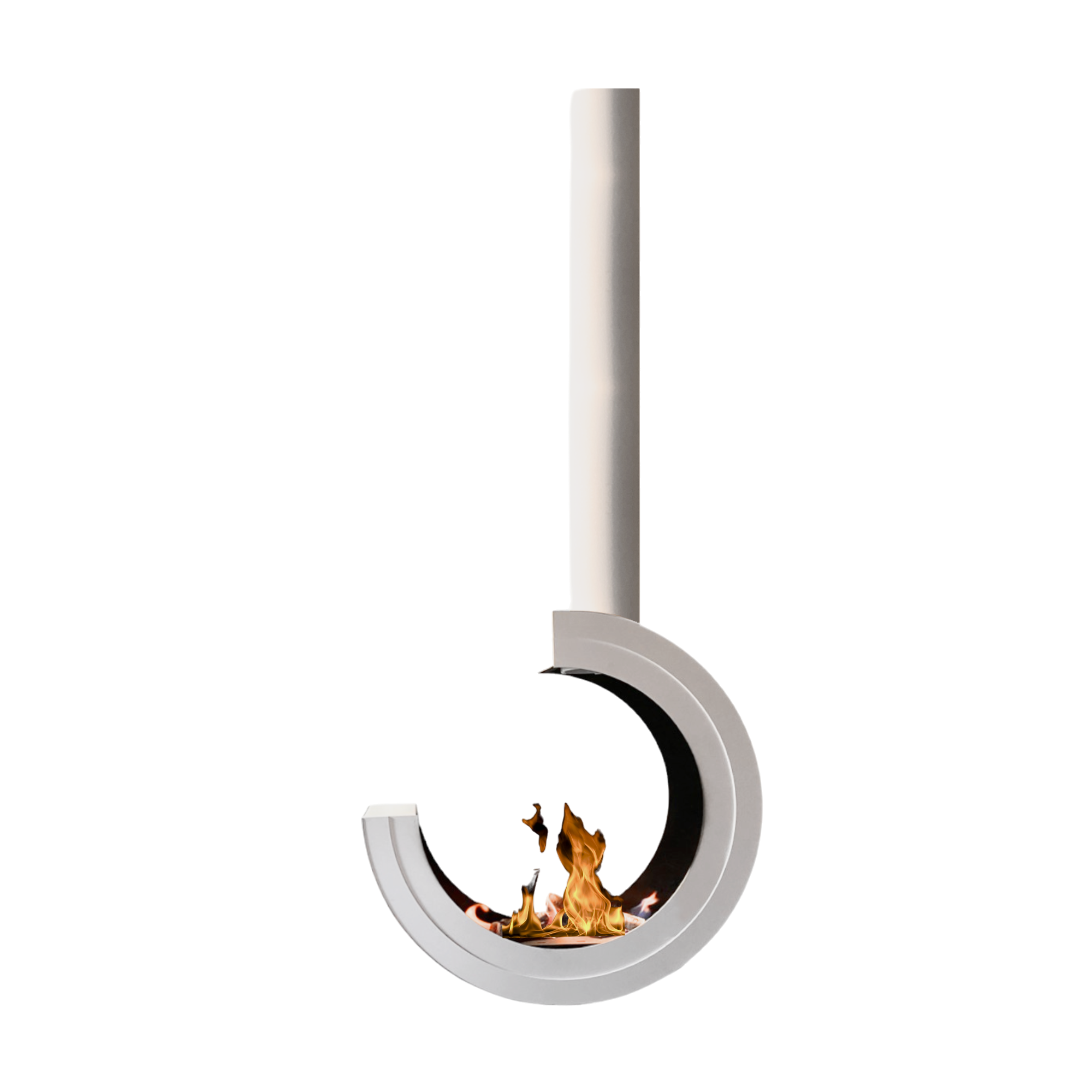 Erto 3/4 Tube Bio Ethanol Plafondhaard D80 CM