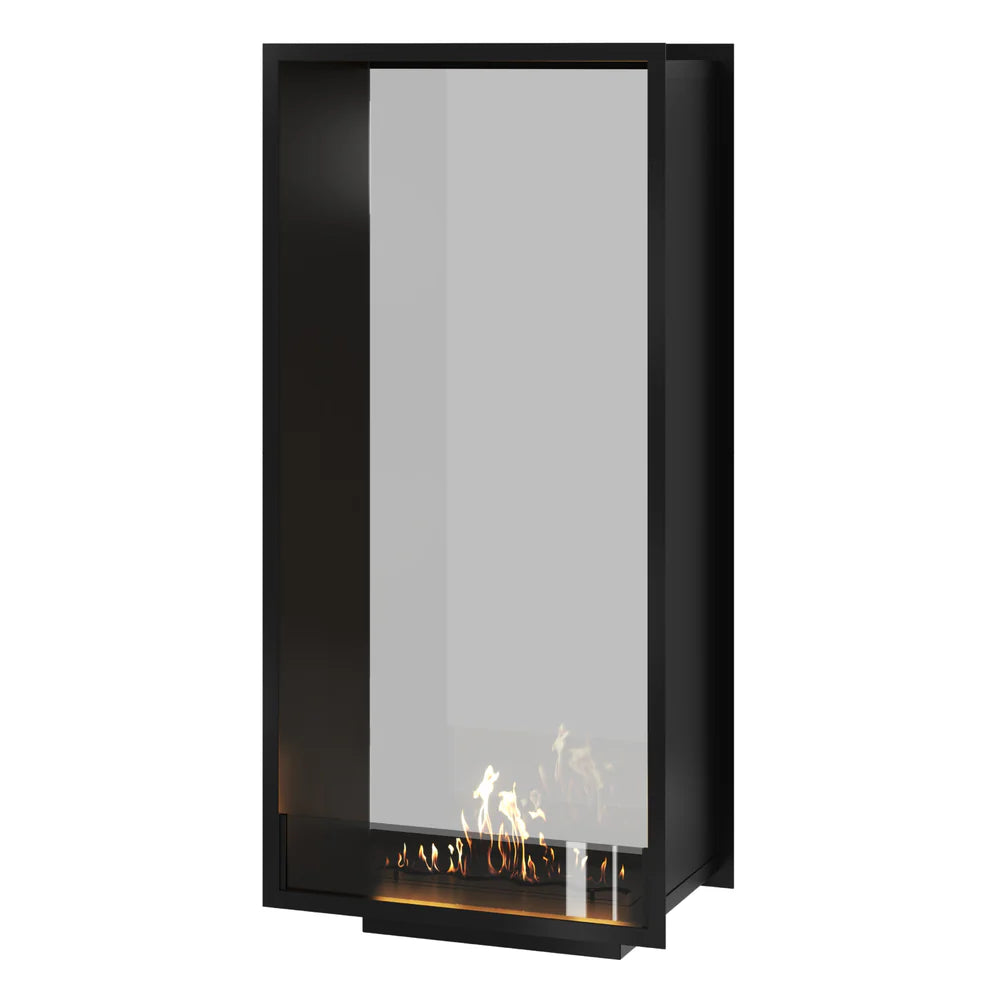 Fame Vertical Doorkijkhaard Enkel Volle Glas 70 x 200 cm