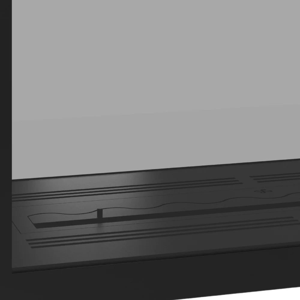 Fame Vertical Doorkijkhaard Met Volle Glas 100 x 140 cm