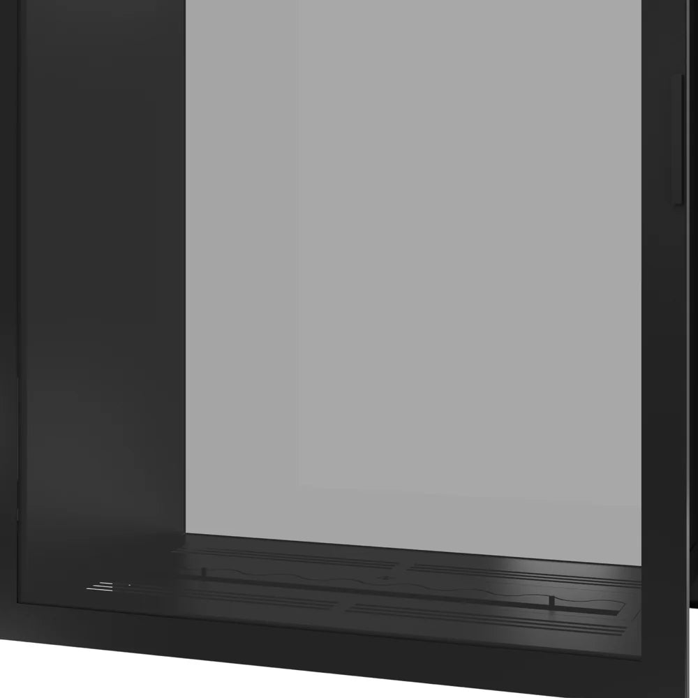 Fame Vertical Doorkijkhaard Met Volle Glas 100 x 160 cm