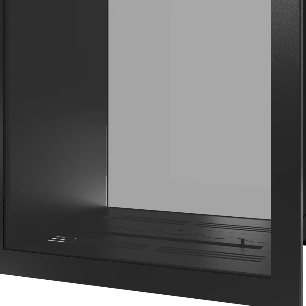 Fame Vertical Doorkijkhaard Met Volle Glas 70 x 120 cm