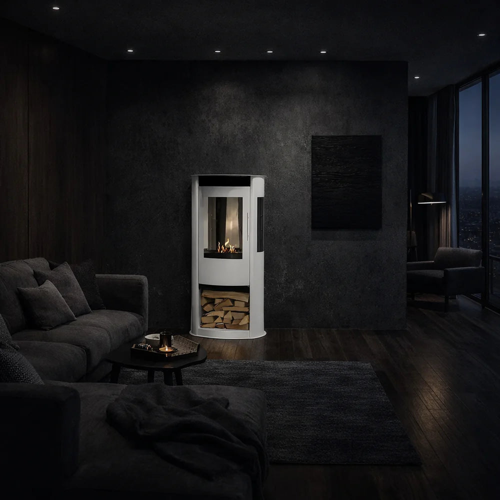 Habe W Bio Ethanol Vrijstaand Haard H100 CM