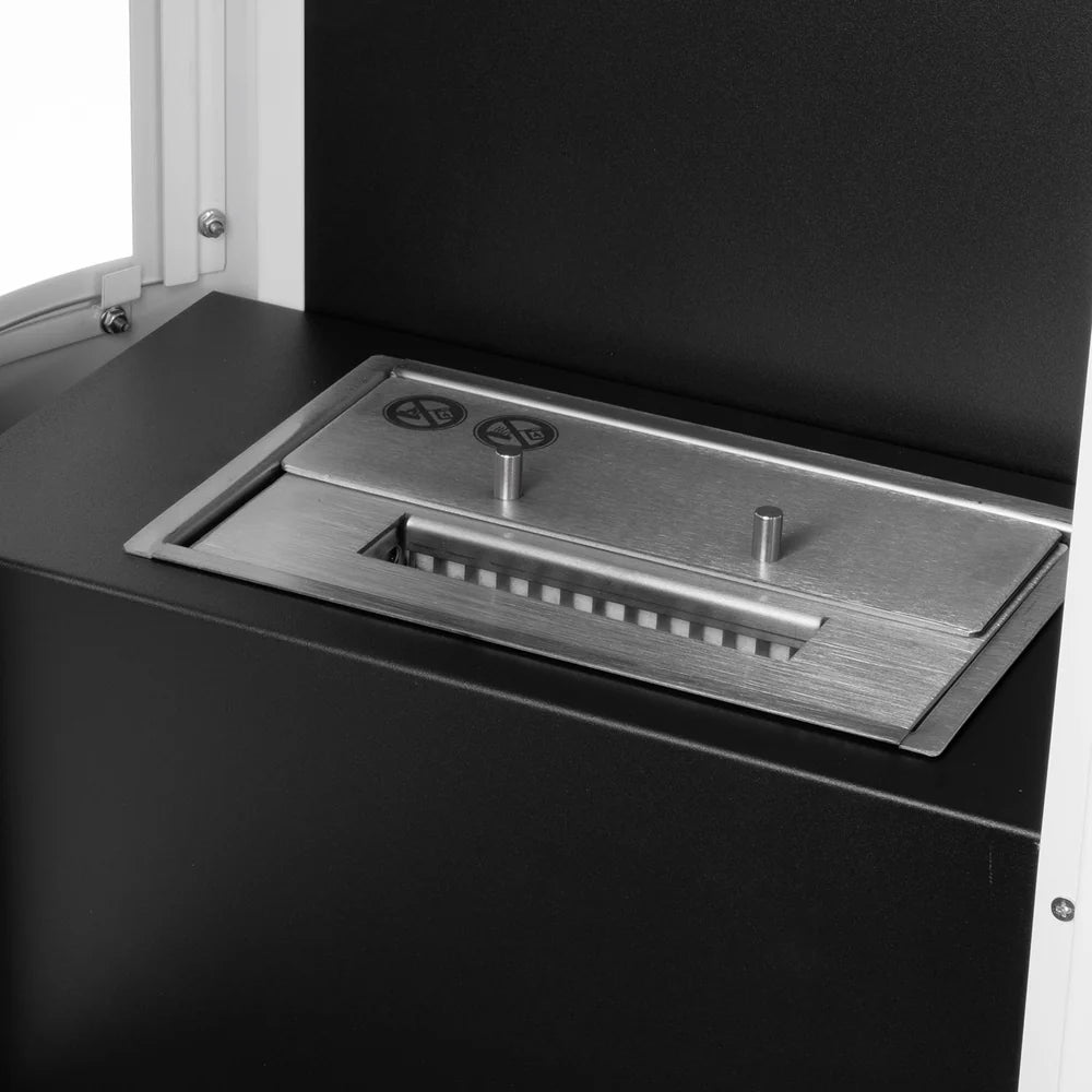 Habe W Bio Ethanol Vrijstaand Haard H100 CM
