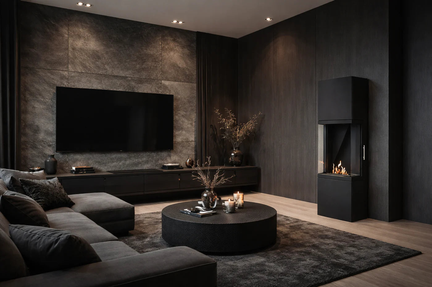 Mavellino Bio Ethanol Vrijstaand Kachelhaard H140 CM