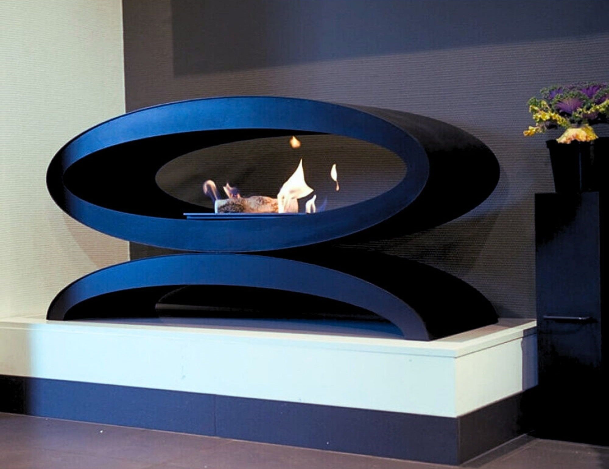 Meru Bio Ethanol Vrijstaand Haard 110 CM