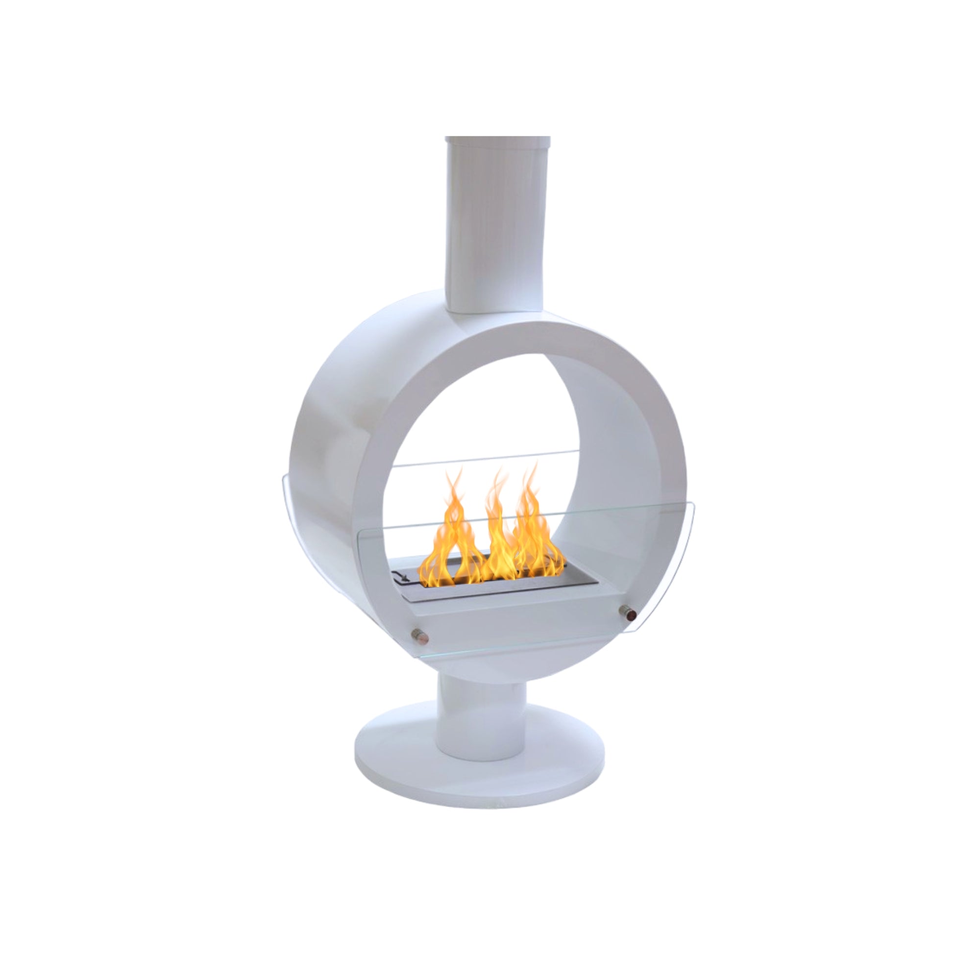 Senica Wit Bio Ethanol Plafondhaard D60 CM