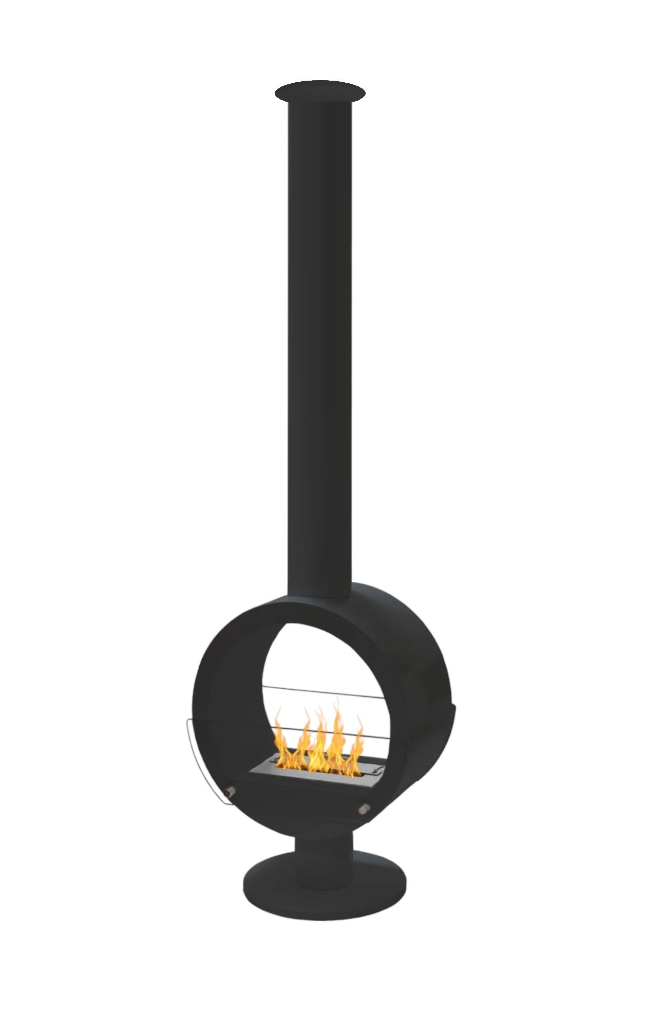 Senica Zwart Bio Ethanol Plafondhaard D60 CM
