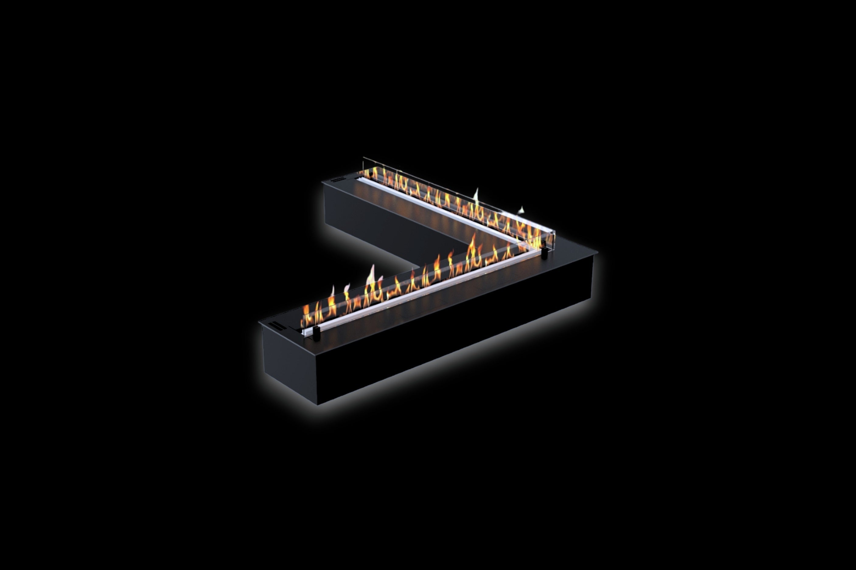 Smart Fire A5 Hoek Automatische Brander 600 x 600 mm