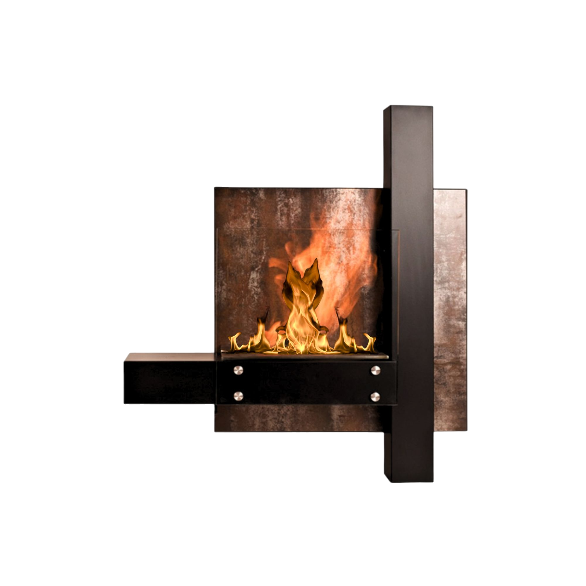 Vachi Loft Bio Ethanol Wandhaard H90 CM