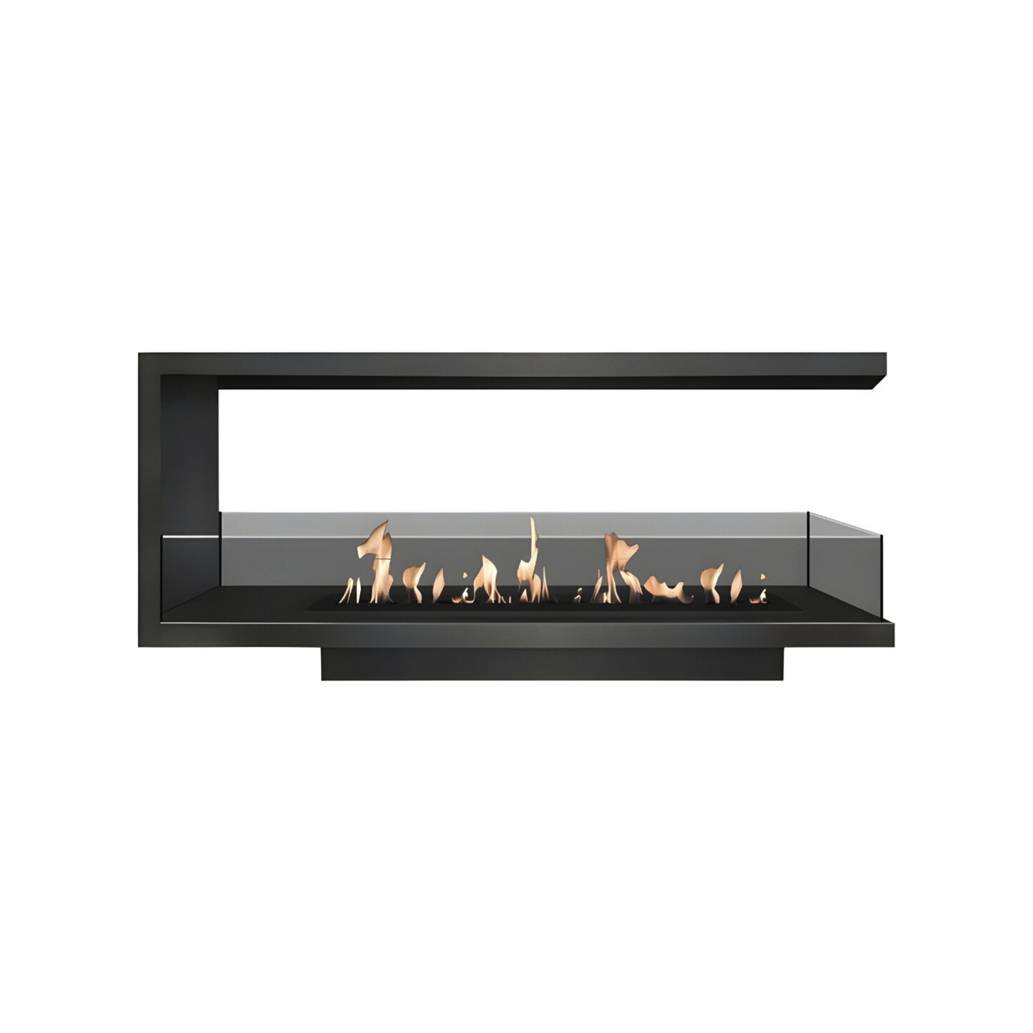 Saint U Vorm Driezijdig Inbouwhaard 120 cm
