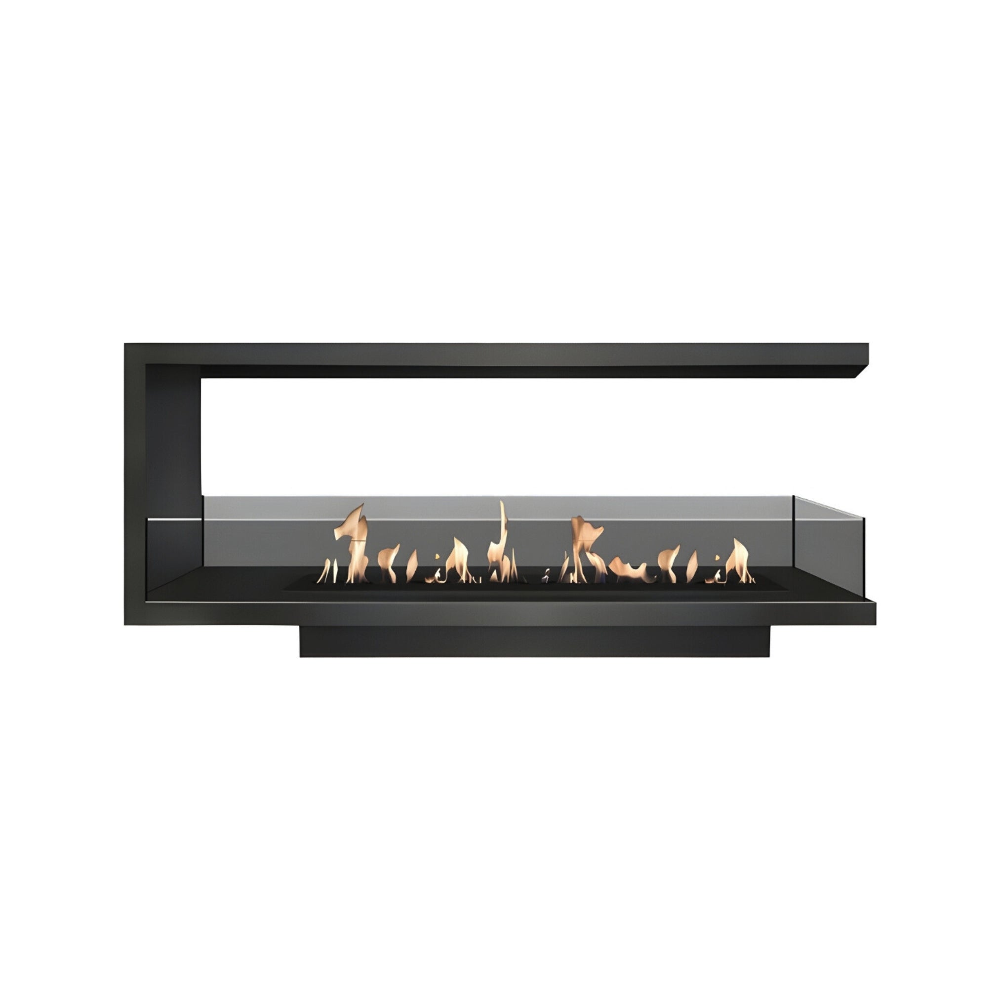 Saint U Vorm Driezijdig Inbouwhaard 140 cm