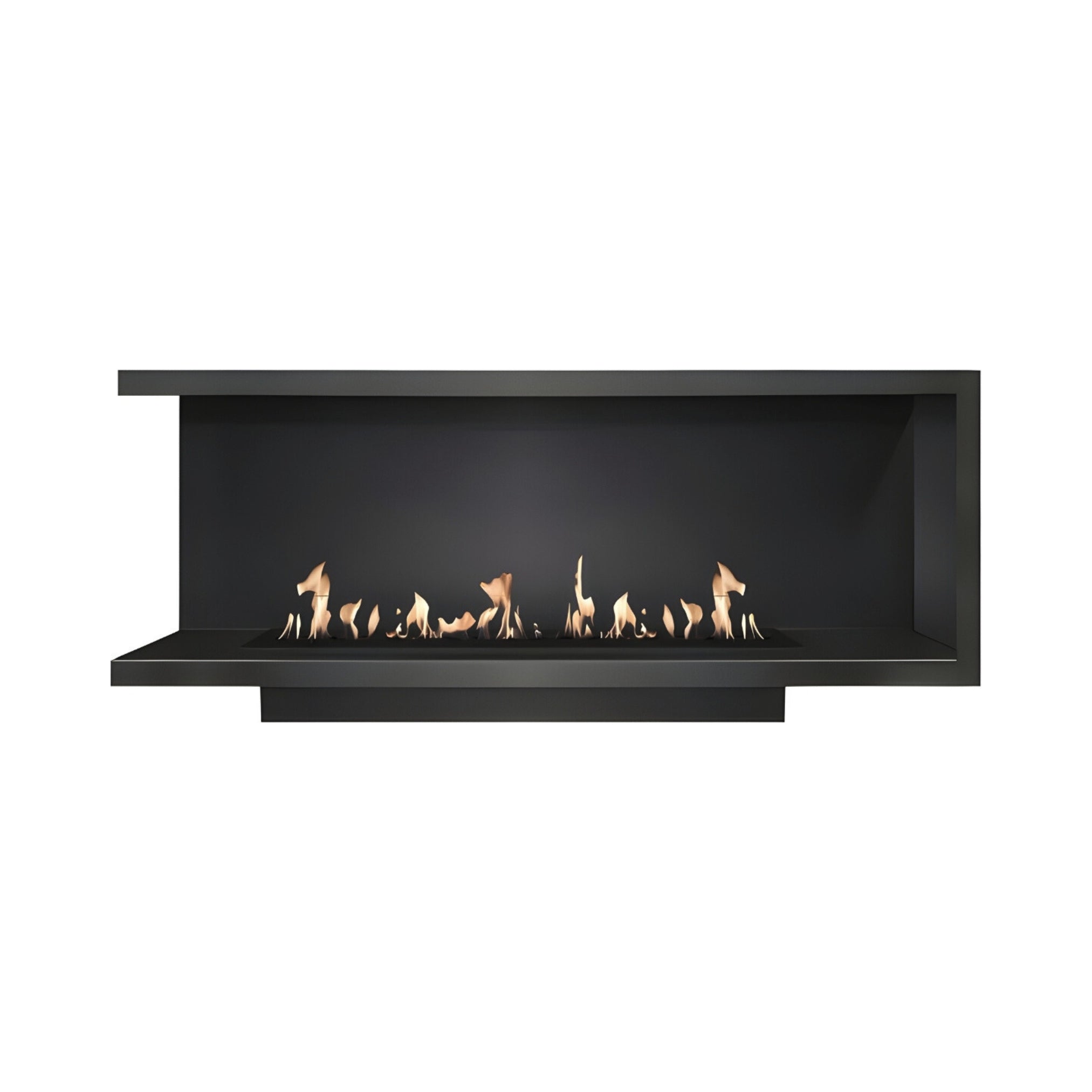 Base Links Inbouwhoekhaard 160 cm