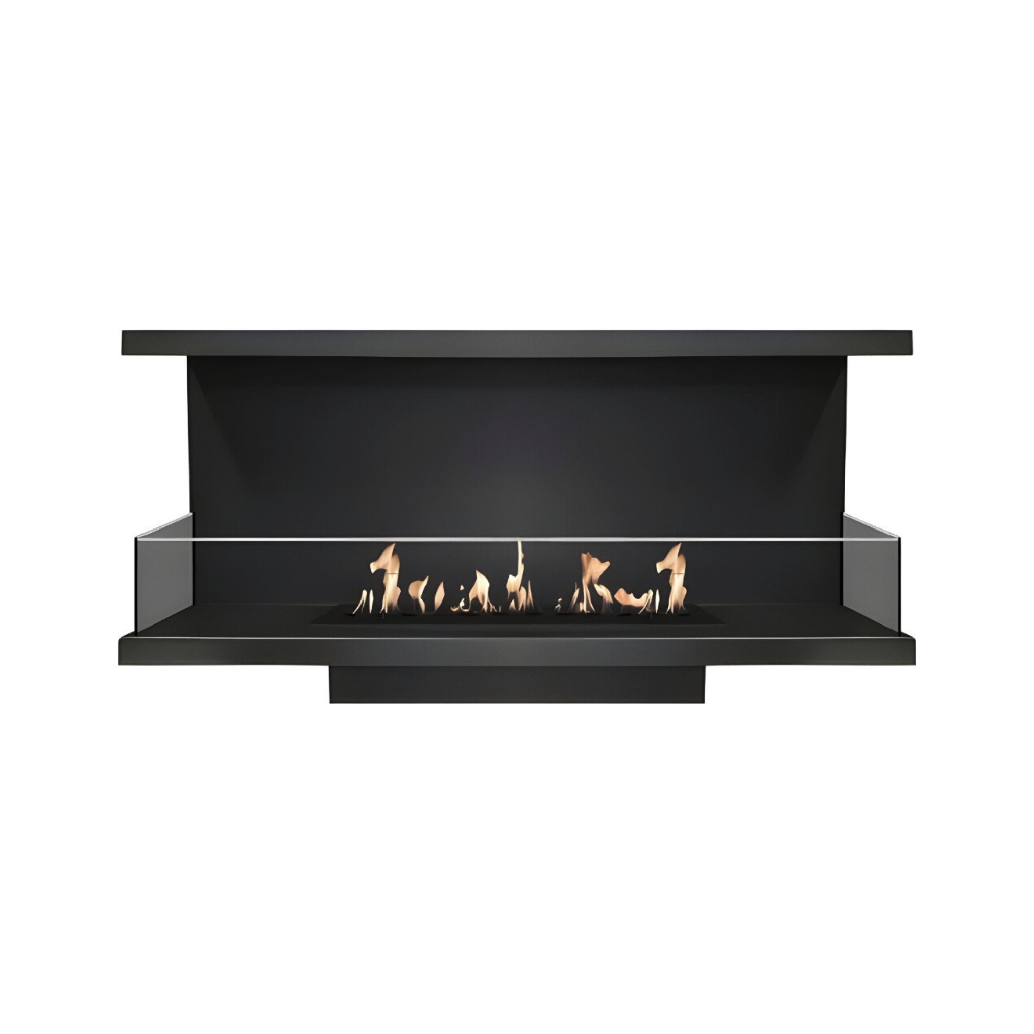 Made Driezijdig Inbouwhaard 80 cm
