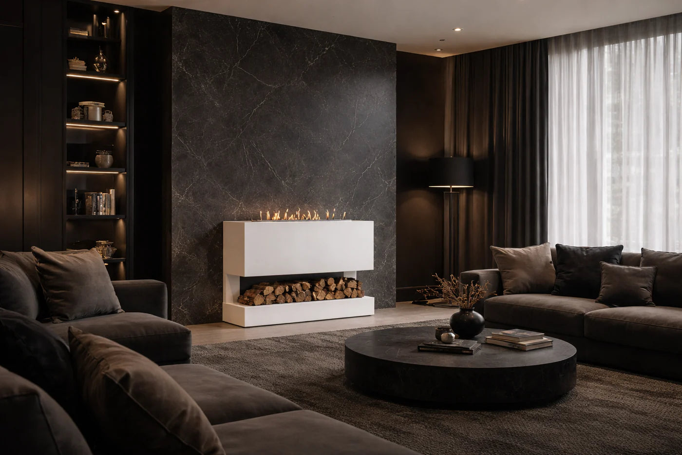 Daler Bio Ethanol Vrijstaand Haard H100 cm