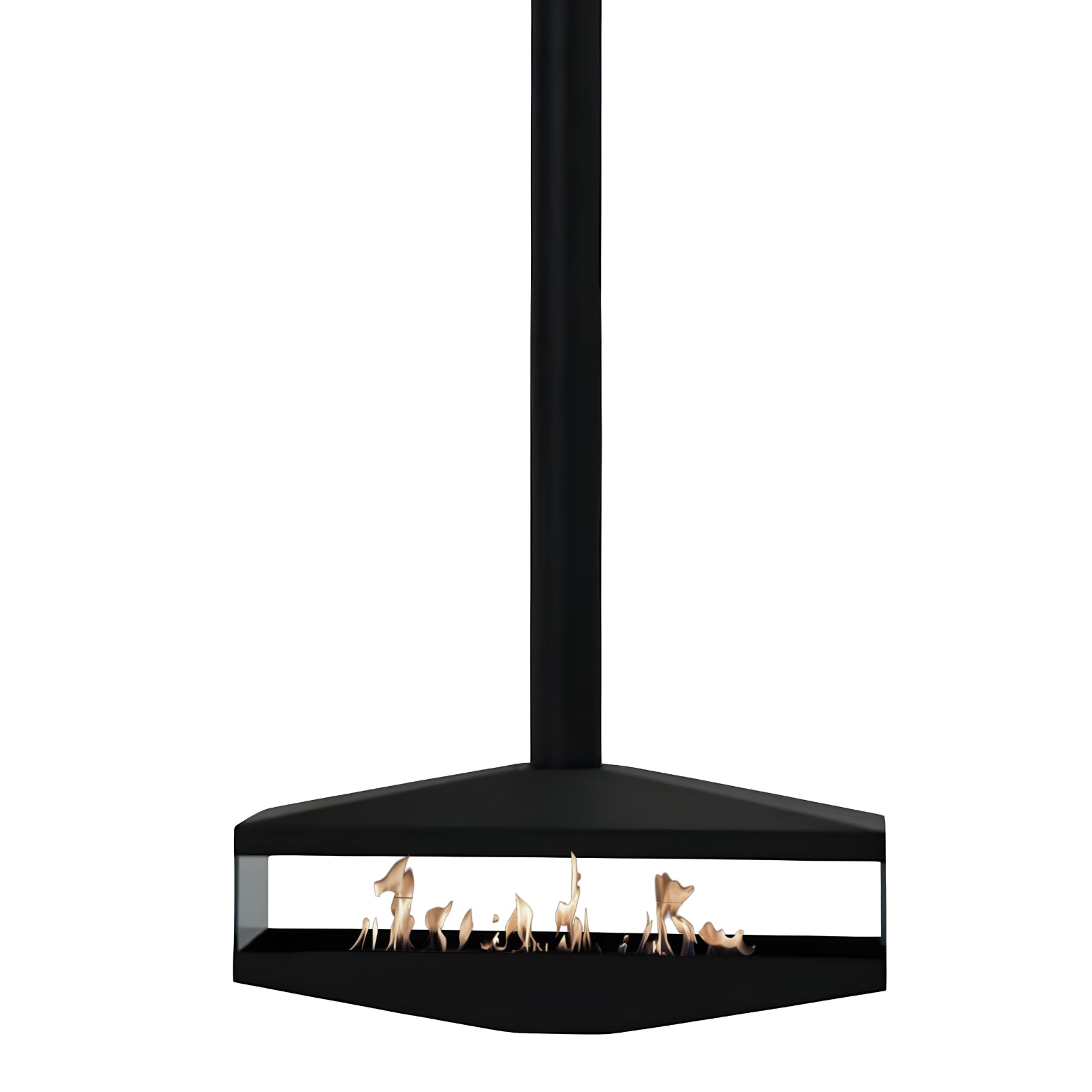 Egano Tube Bio Ethanol Plafondhaard 130 CM