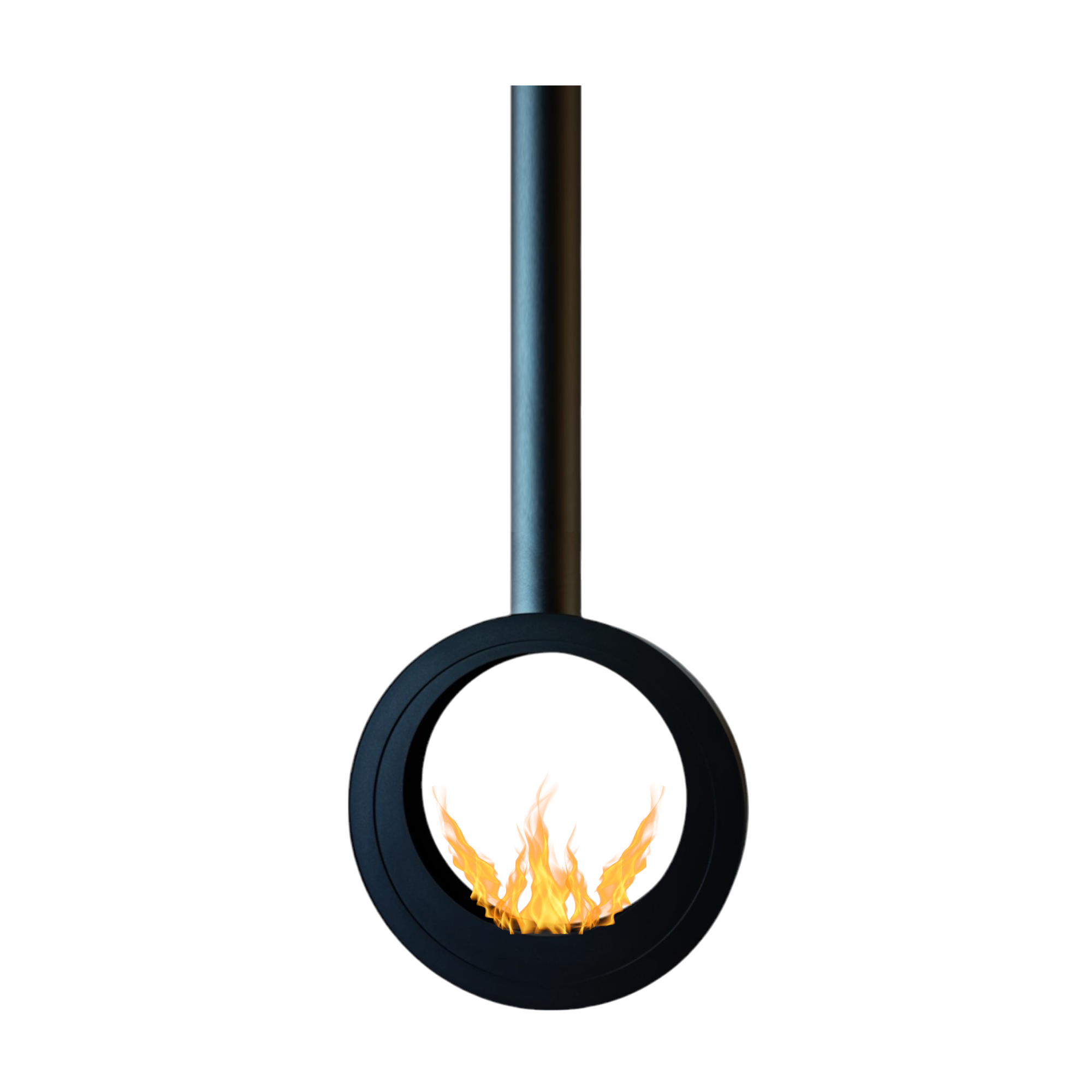 Erto Tube Bio Ethanol Plafondhaard D80 CM