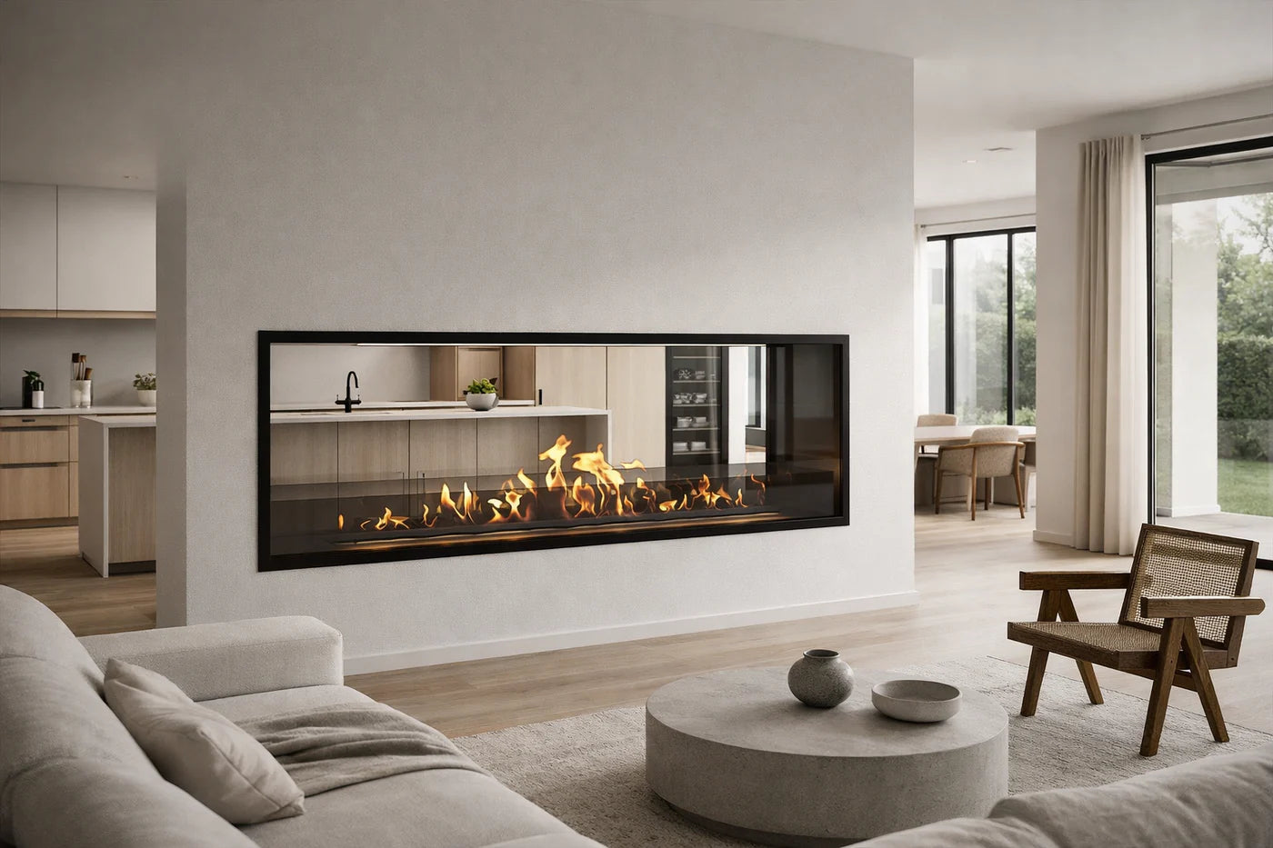 Fame Bio Ethanol Doorkijkhaard 160 cm