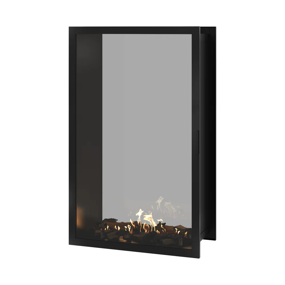 Fame Vertical Doorkijkhaard Met Volle Glas 100 x 140 cm