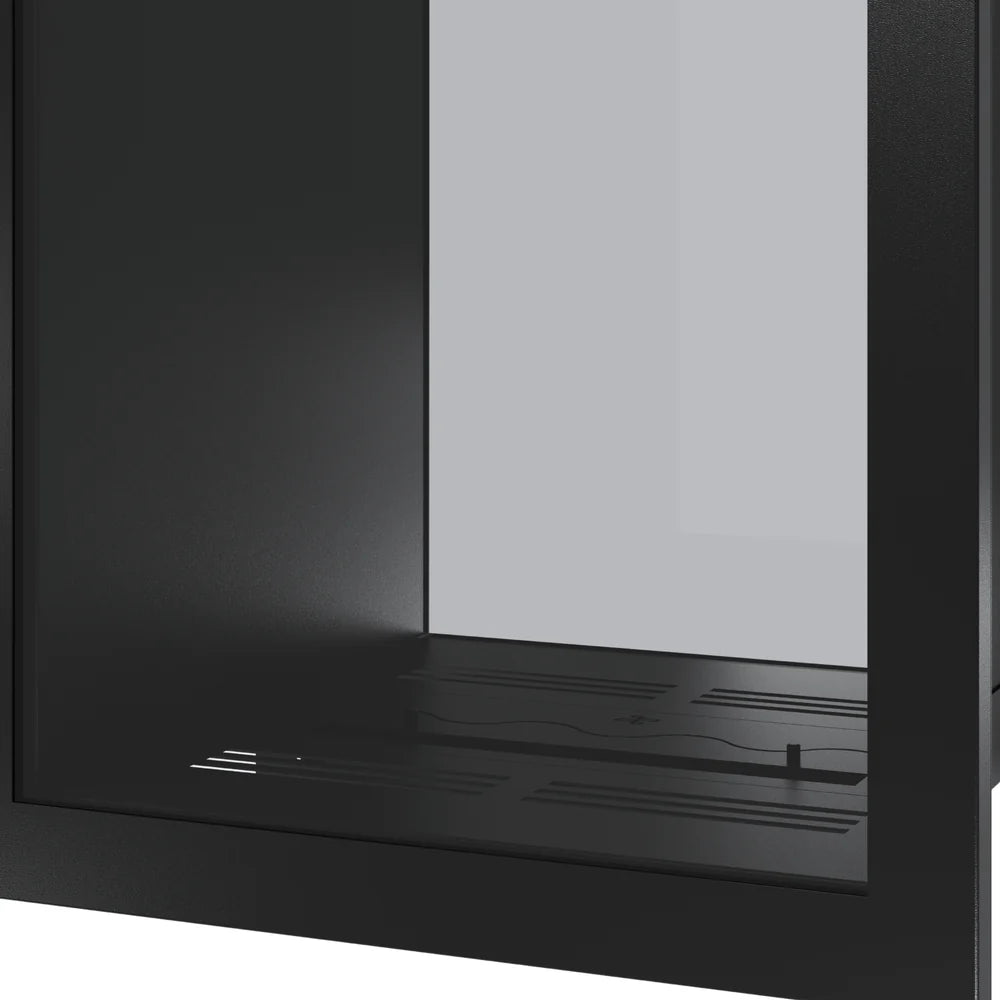 Fame Vertical Doorkijkhaard Met Volle Glas 60 x 160 cm
