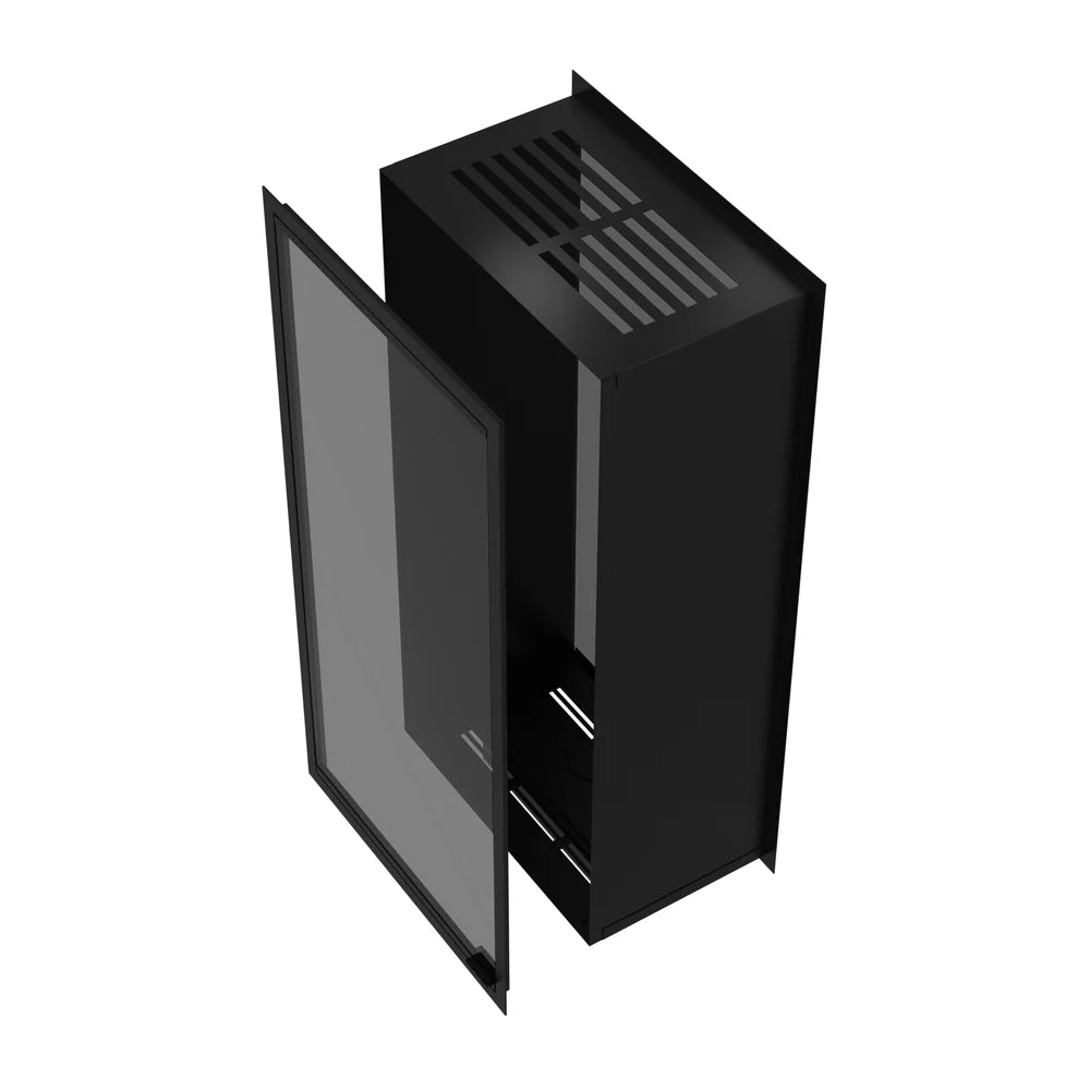 Fame Vertical Doorkijkhaard Met Volle Glas 60 x 160 cm