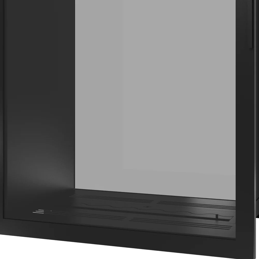 Fame Vertical Doorkijkhaard Met Volle Glas 90 x 160 cm
