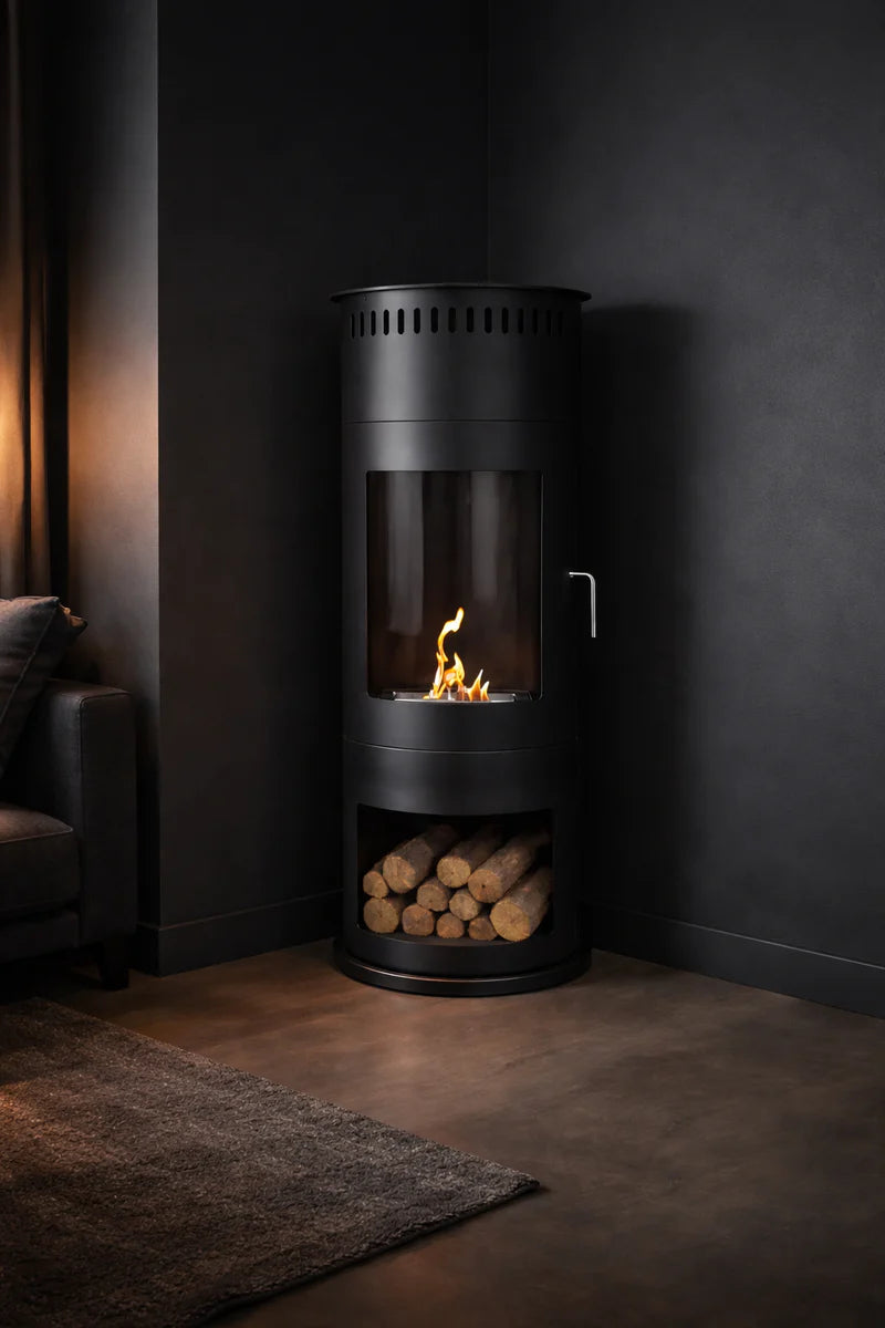 Habe Bio Ethanol Vrijstaande Kachelhaard H113 cm