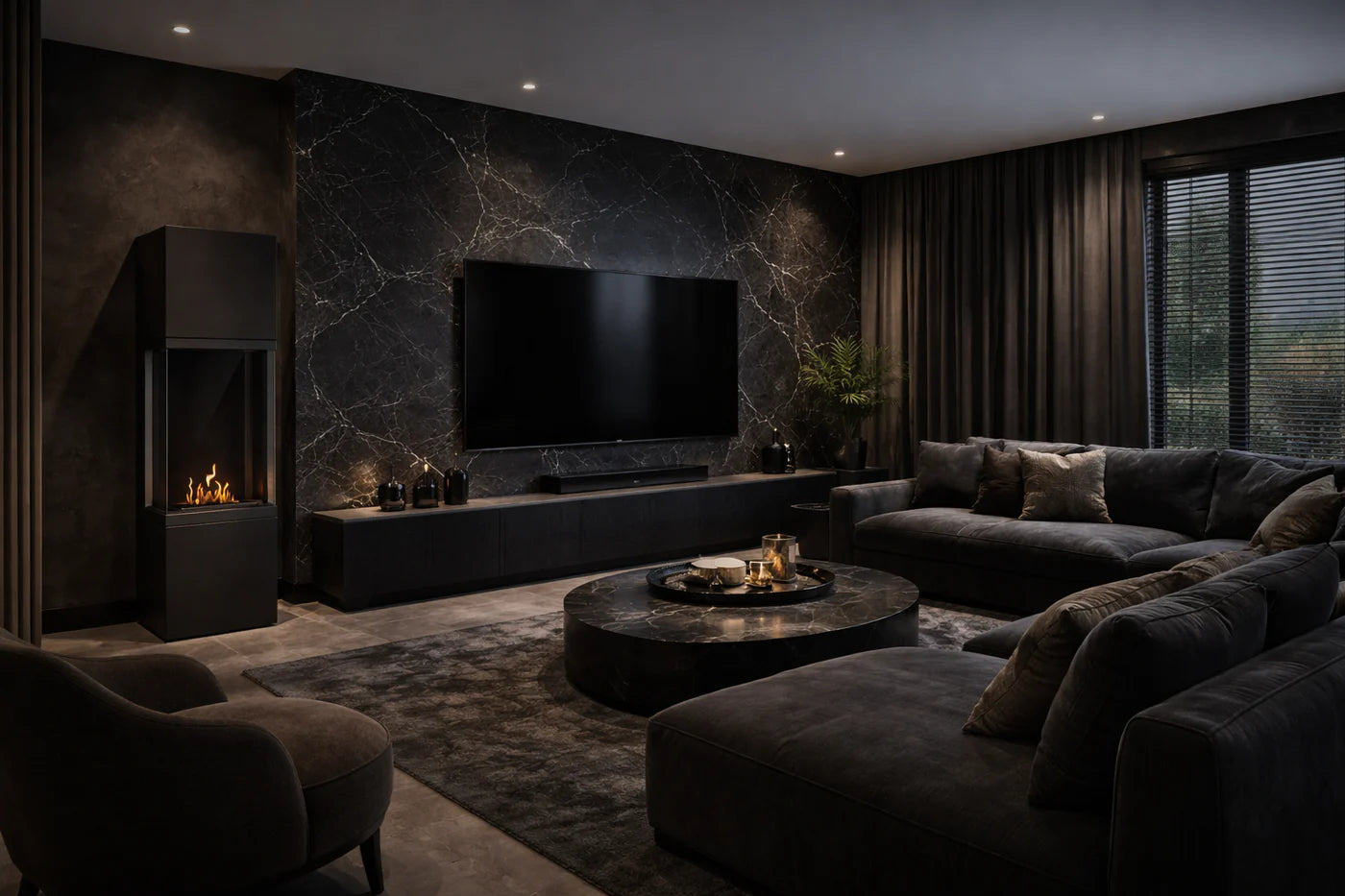 Mavellino Bio Ethanol Vrijstaand Kachelhaard H140 CM