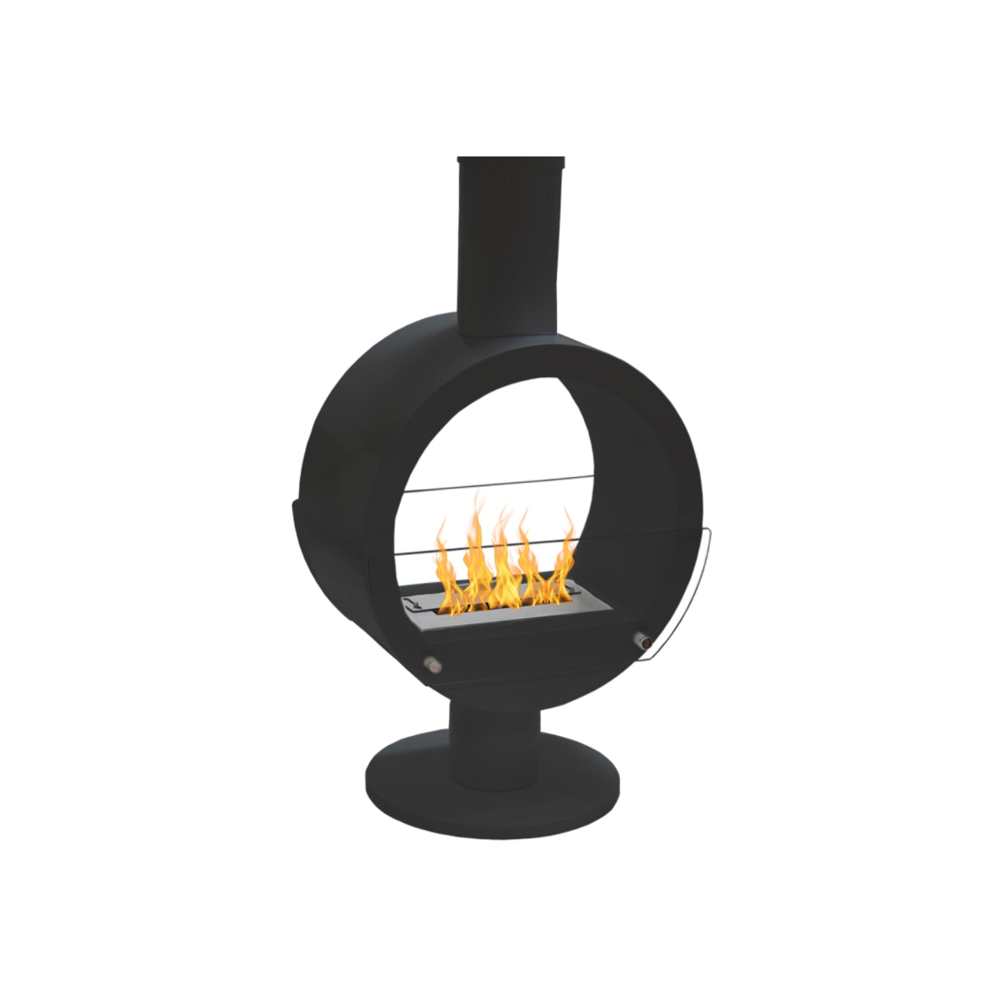 Senica Zwart Bio Ethanol Plafondhaard D60 CM